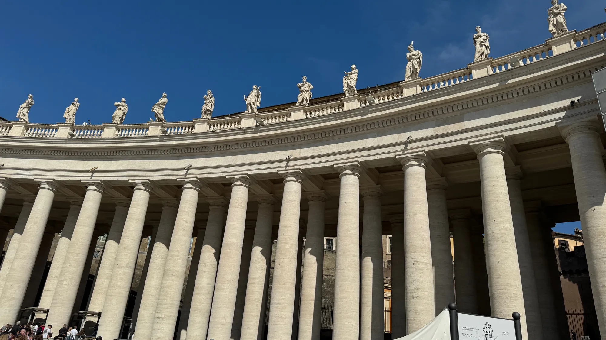 Along the Colonnade