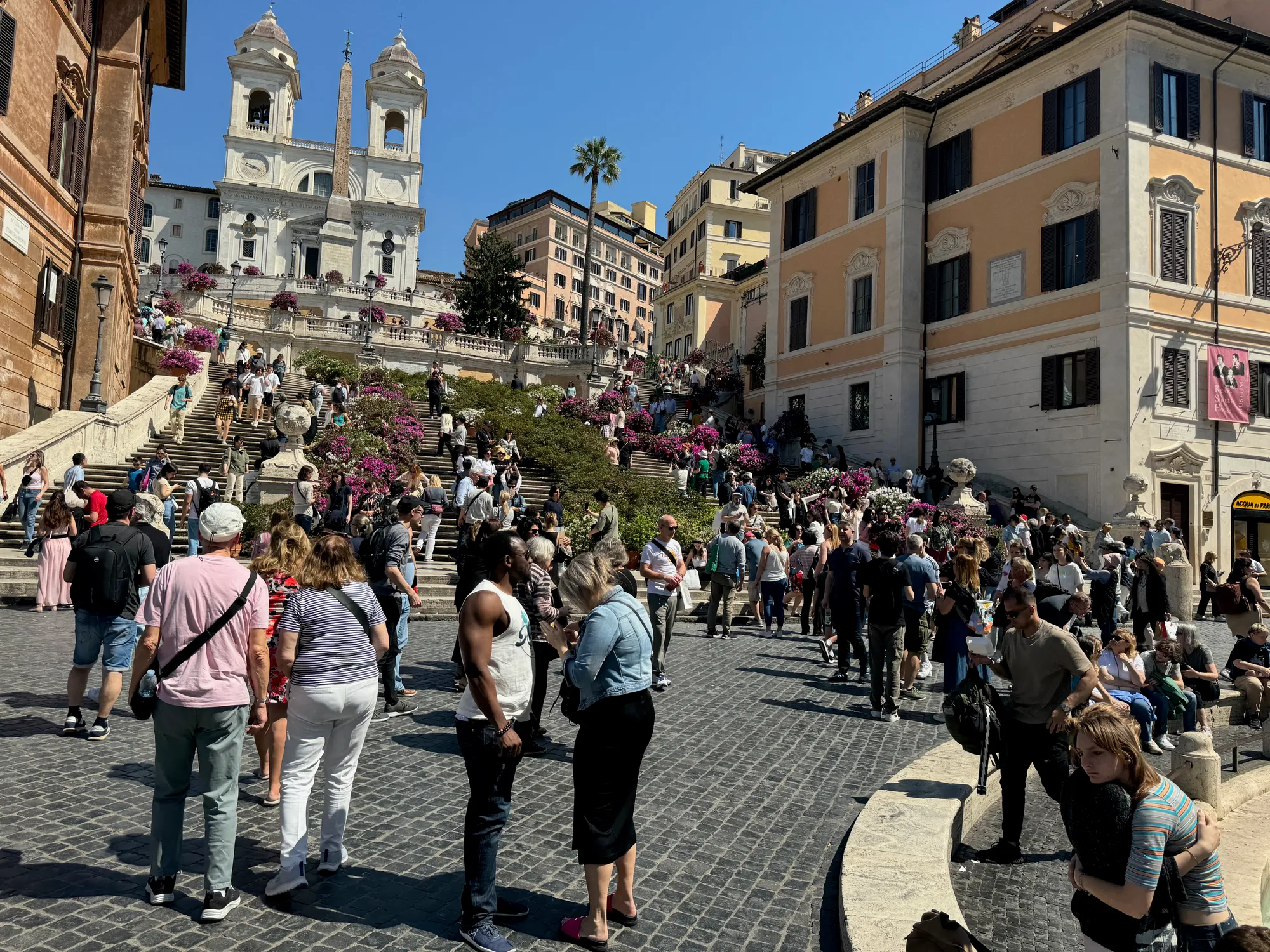 At the Foot of the Spanish Steps