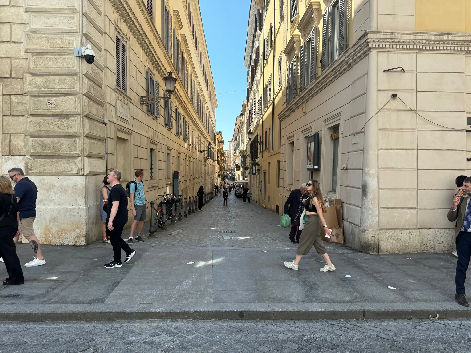 Scooters on a Side Street
