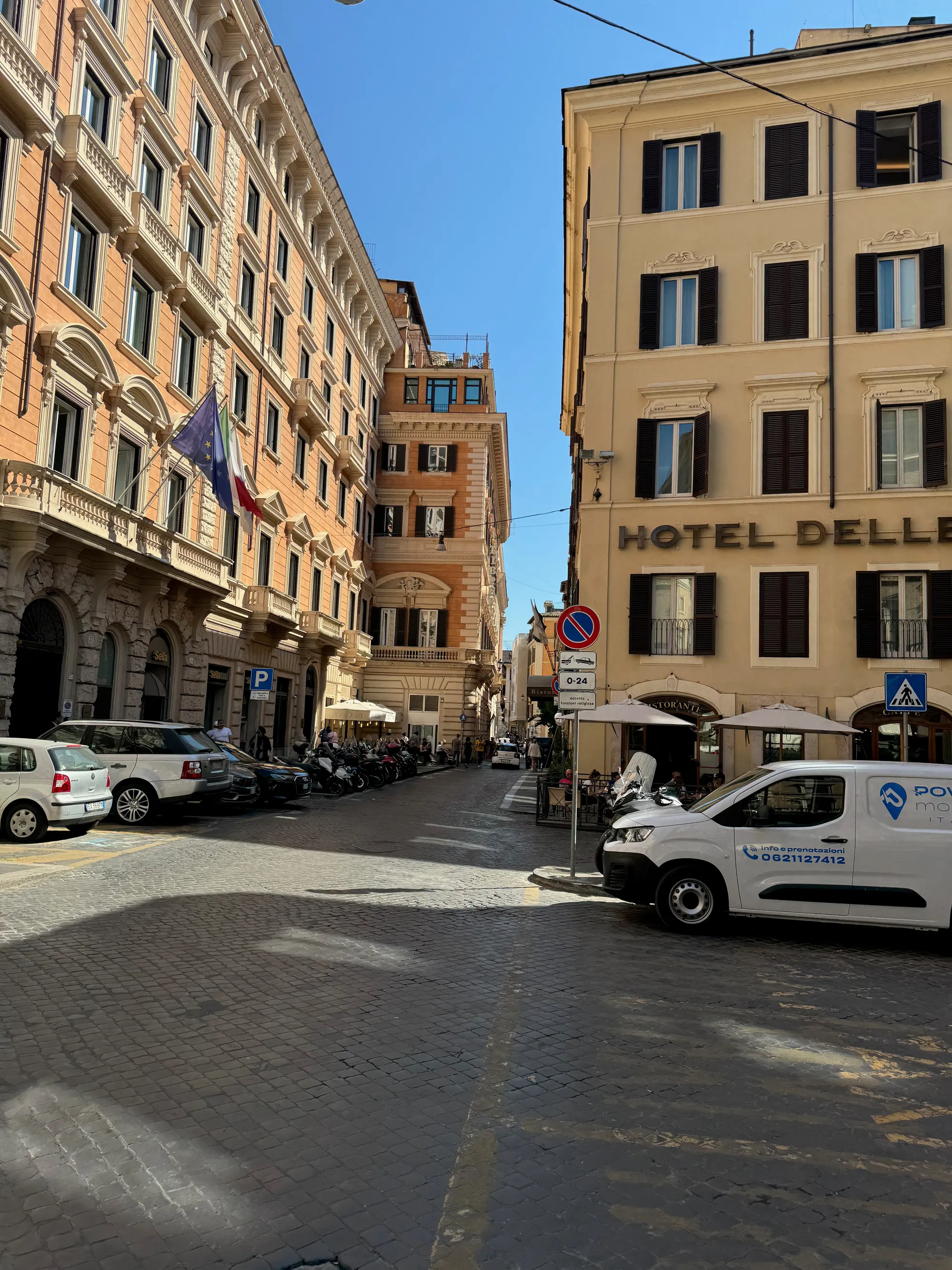 Corner of the Hotel