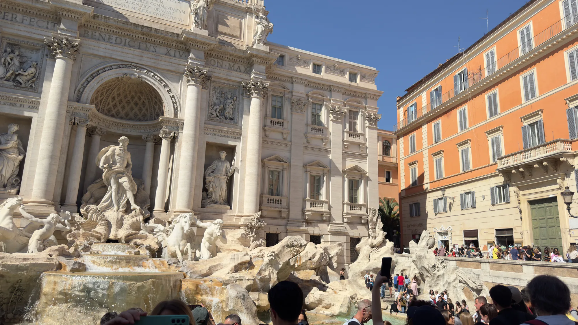 The Trevi's Grand Facade