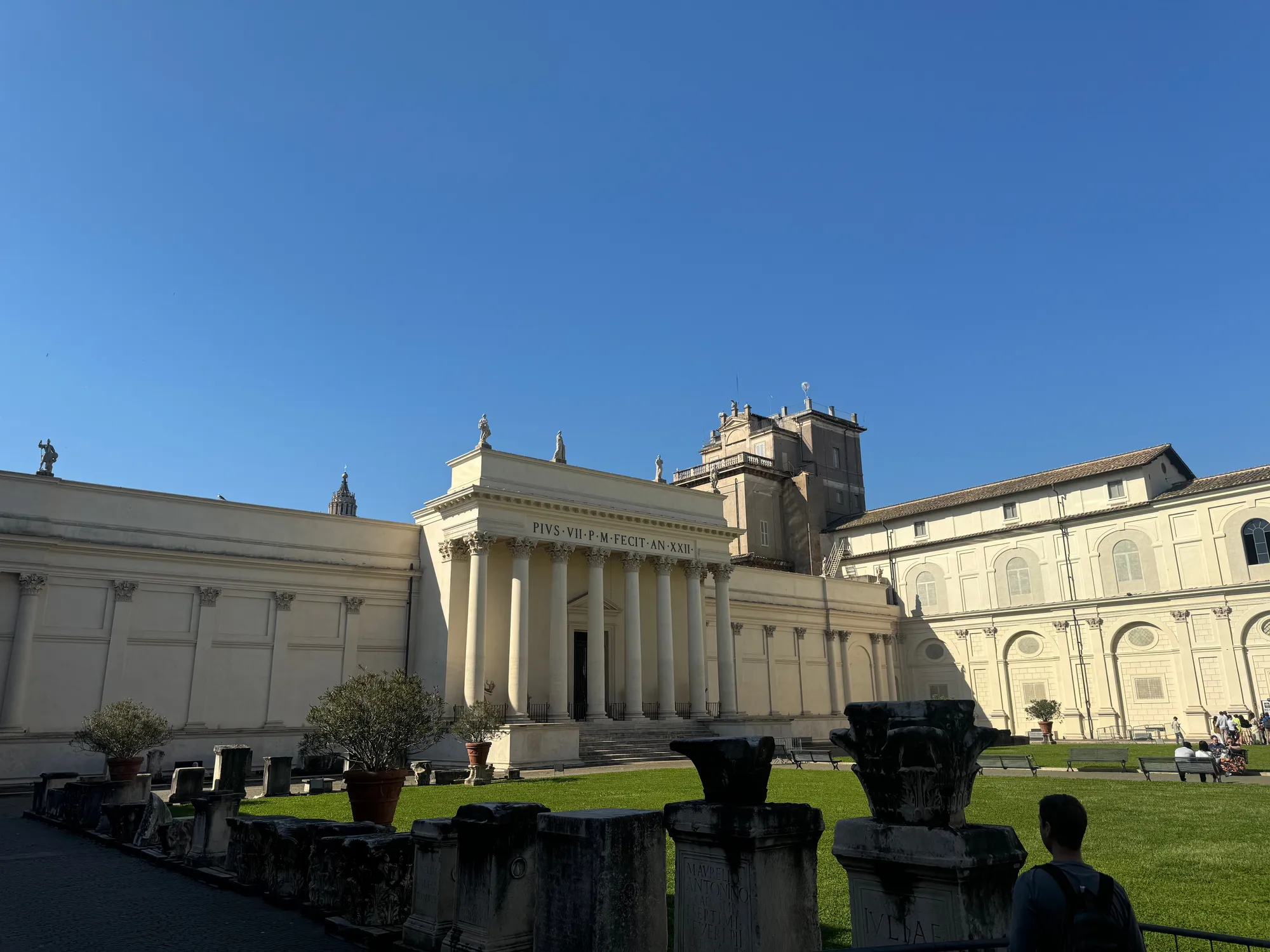 Marble Niches and Statues