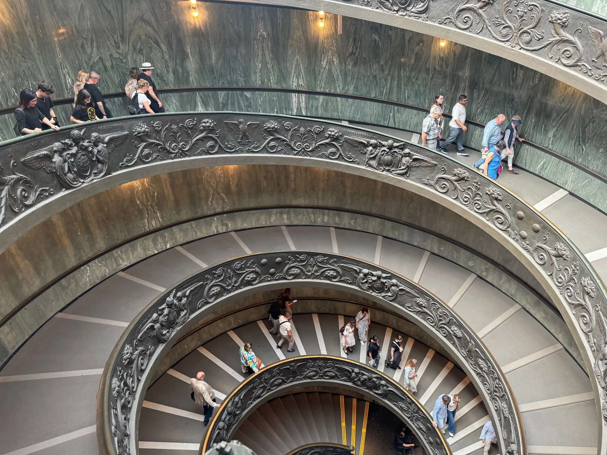 Spiraling Down the Staircase