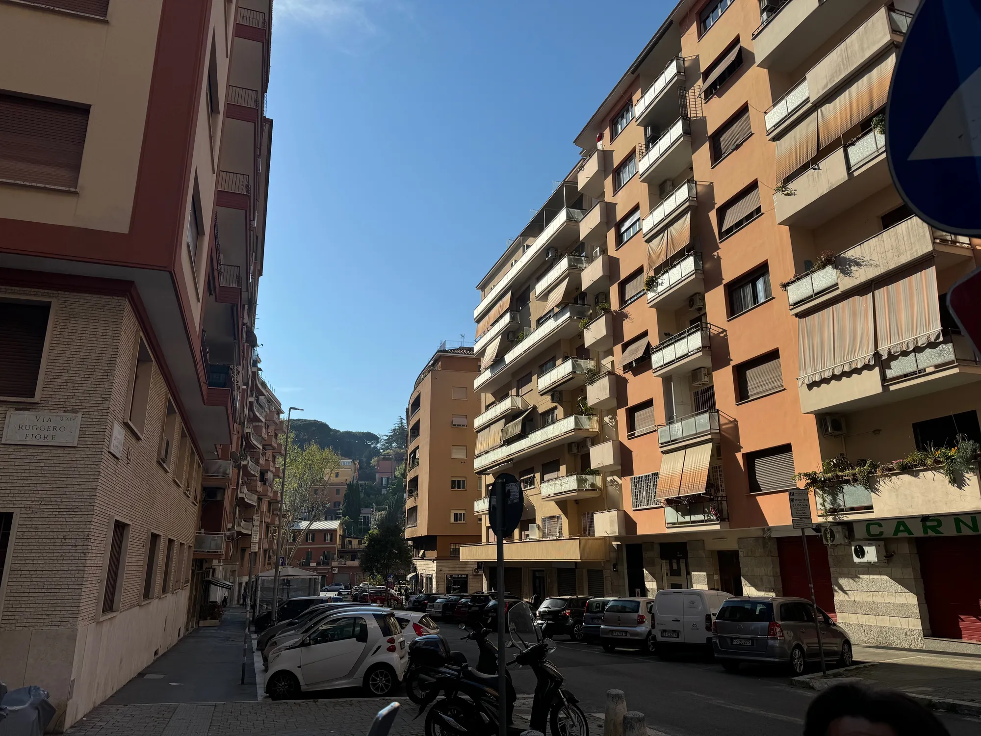 First Sight of the Colosseum