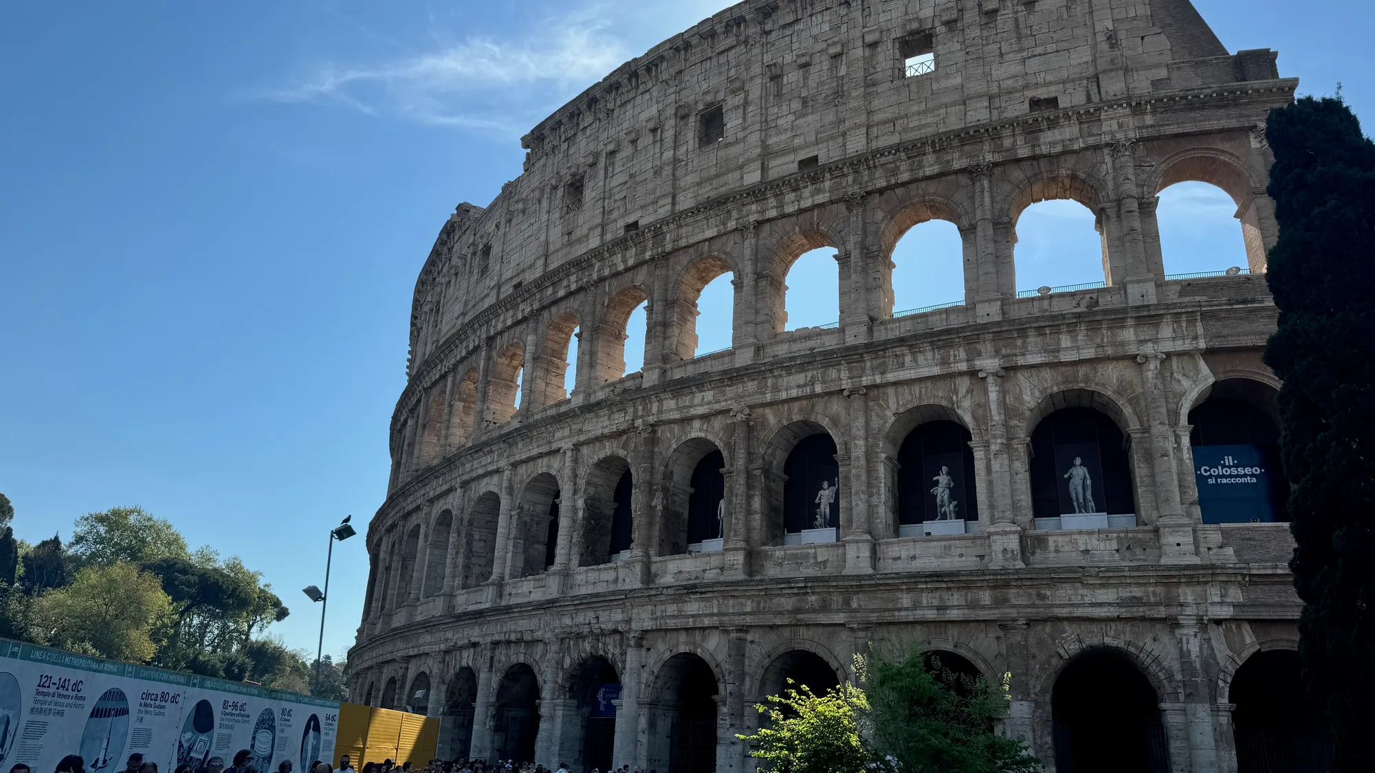 Sunlight on the Amphitheatre
