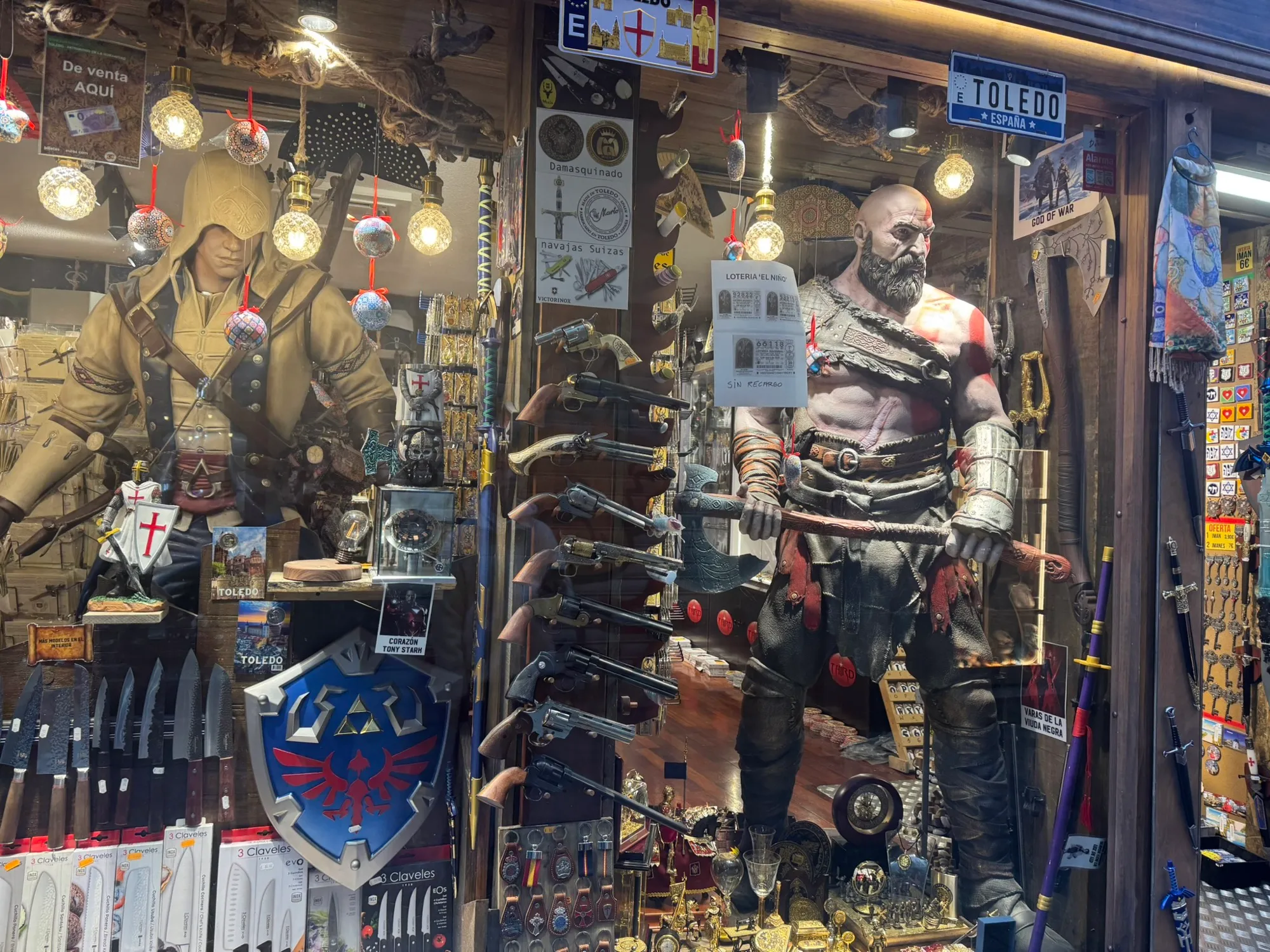 A Curious Shop Window