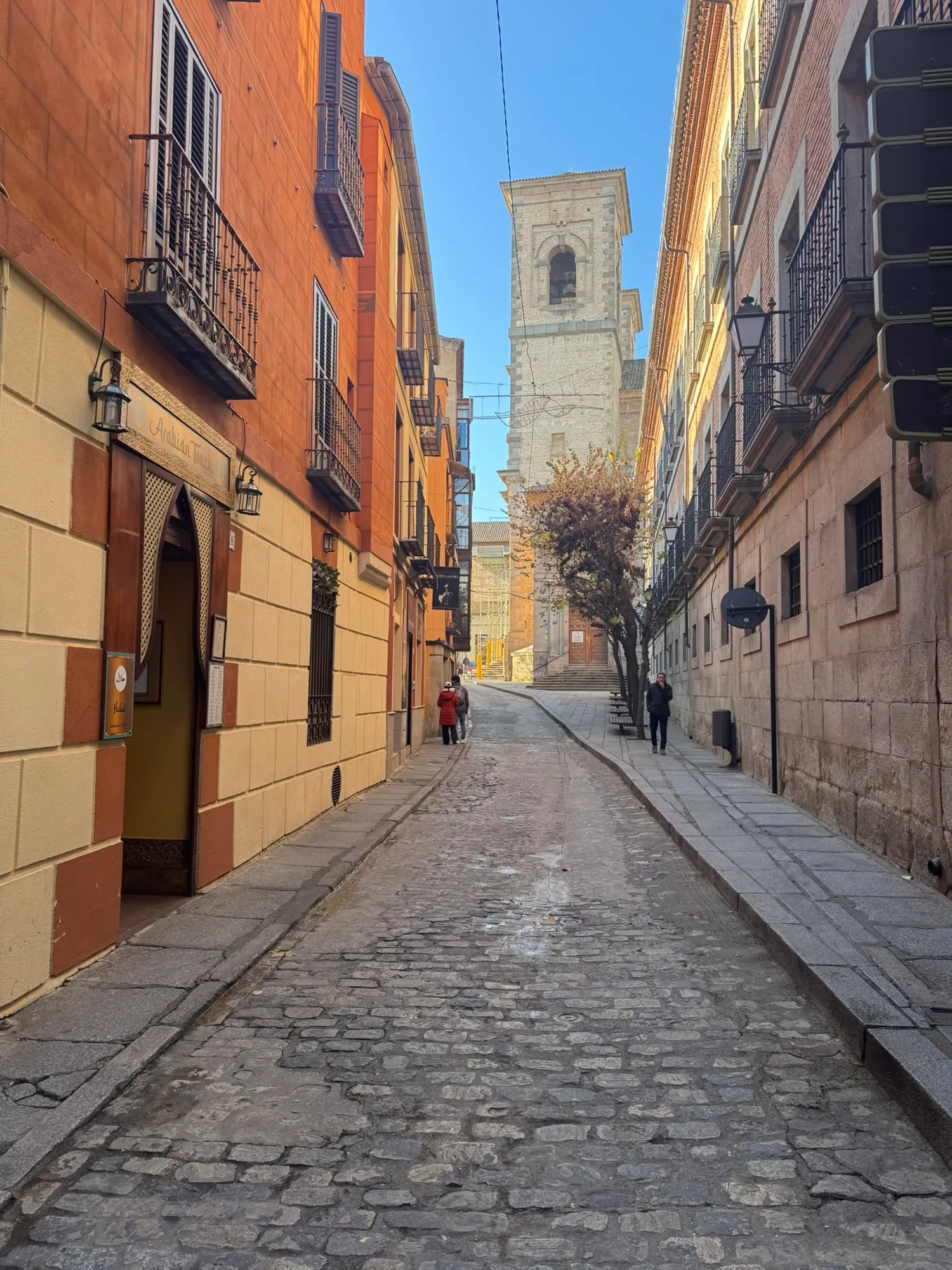 A Street of Warm Light